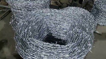 Automatic Barbed Wire Skill Making Machine Saudi