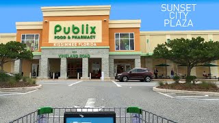 Shopping at Publix at Sunrise City Plaza on Vineland Road in Kissimmee Florida - Store 1607