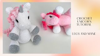 How To Make Unicorn Crochet Legs with Step-by-Step Instructions