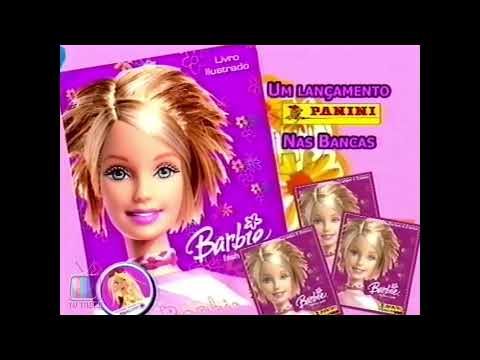Comercial | Album de Figuirnhas Barbie Fashion Look + Especial My Scene | Panini (2005)