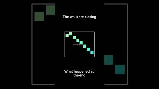 The Walls Are Closing In! #Physics #Simulation #Shorts #Adhd