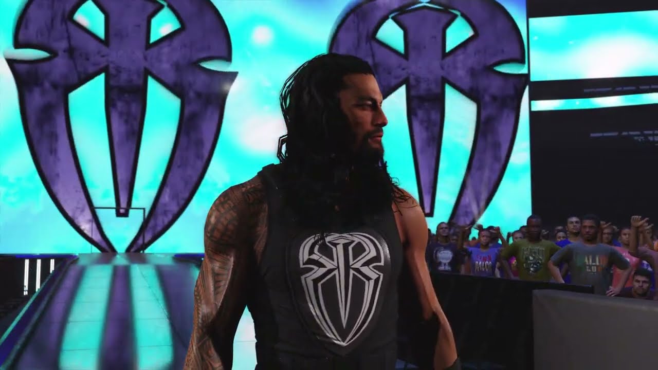 WWE 2K24 Throwback to 2015 Roman Reigns '15 vs Seth Rollins '15 Ai Full Match 4K