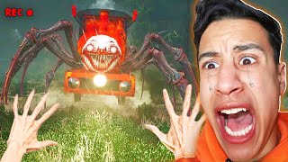 الهروب من القطار تشوو تشوو المرعب !! (العبة كاملة)| Choo Choo Charles !! 🔥😱 screenshot 4