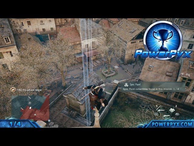 Assassin's Creed Unity - All 40 Sync Point Locations (I Got Skills Trophy /  Achievement Guide) 