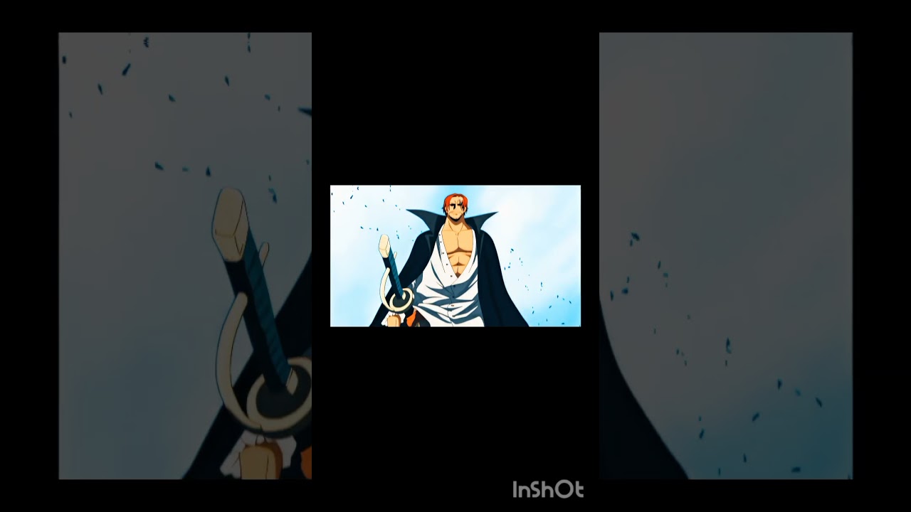The shanks aura in one piece #zoroonepiece  #naruto shanks #aura #anime