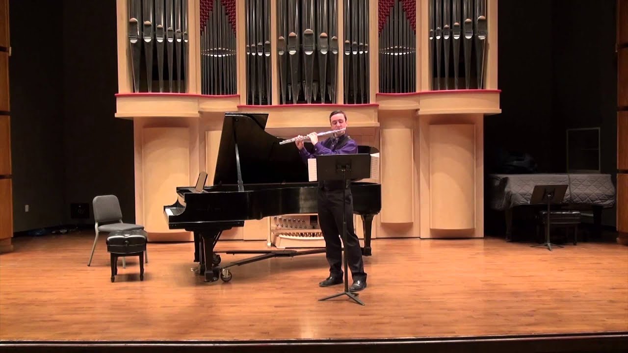 Ferroud, Trois Piece pur flute seule Philip Snyder, flute YouTube