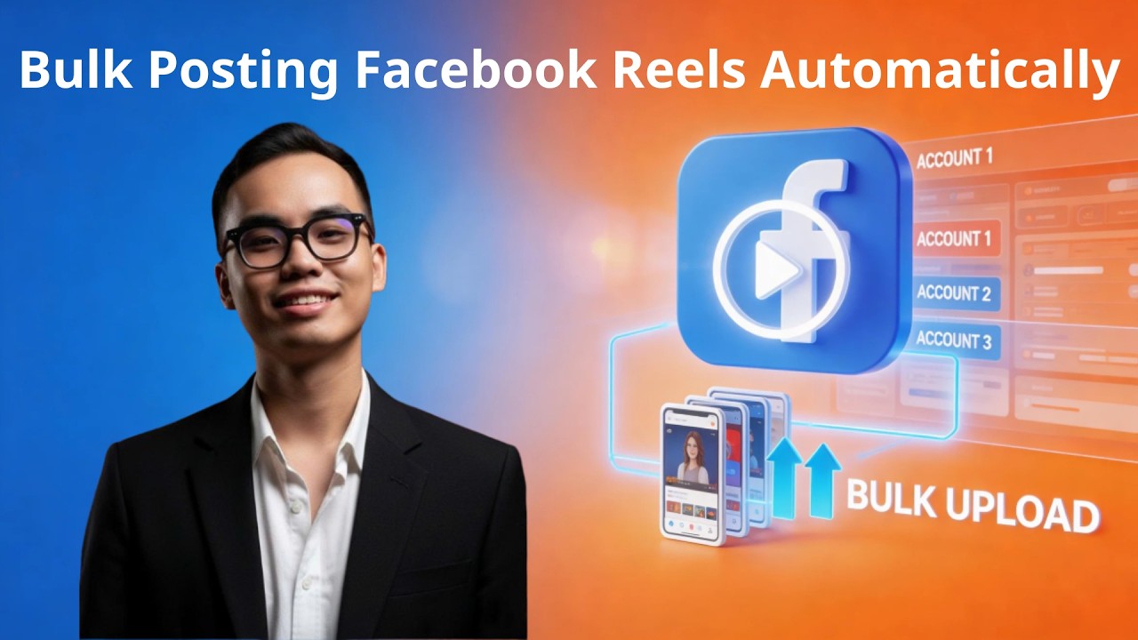Bulk Posting Facebook Reels Automatically Across Multiple Accounts ...