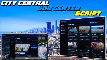 Free City Central Job Center Script | City Hall Script | QBCore/ESX | FiveM Tutorial #136