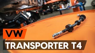Come cambiare Flessibile freno VW TRANSPORTER IV Bus (70XB, 70XC, 7DB, 7DW) - video tutorial