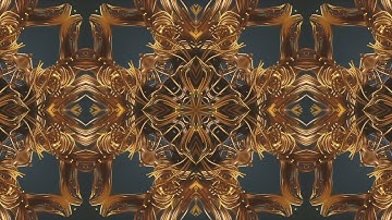 VJ Loop #15 Kaleidoscope Video Background Screensaver 30 Min