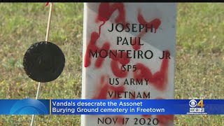 Vandals desecrate cemetery in Freetown