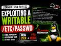 Common Linux PrivEsc Room | Exploiting /etc/passwd Vulnerability