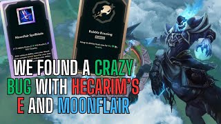 Moonflair Hecarim has an INSANE Bug - Triple E Combo | Infinite Healing Attrition Build