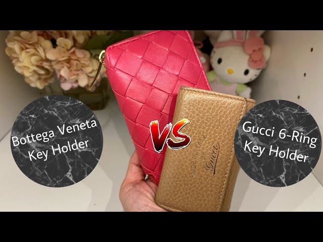 Luxury Key Pouch VS Key Holder  Gucci GG Supreme and Coach 5-ring Holder  #gucci #coach 