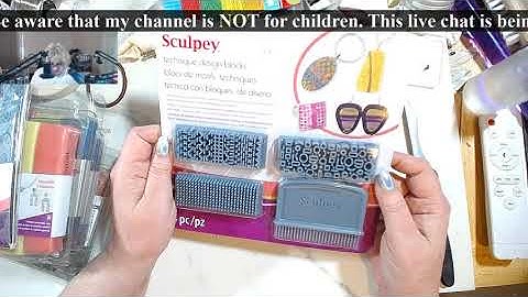 Unboxing and using Sculpey new silkscreens and other goodies