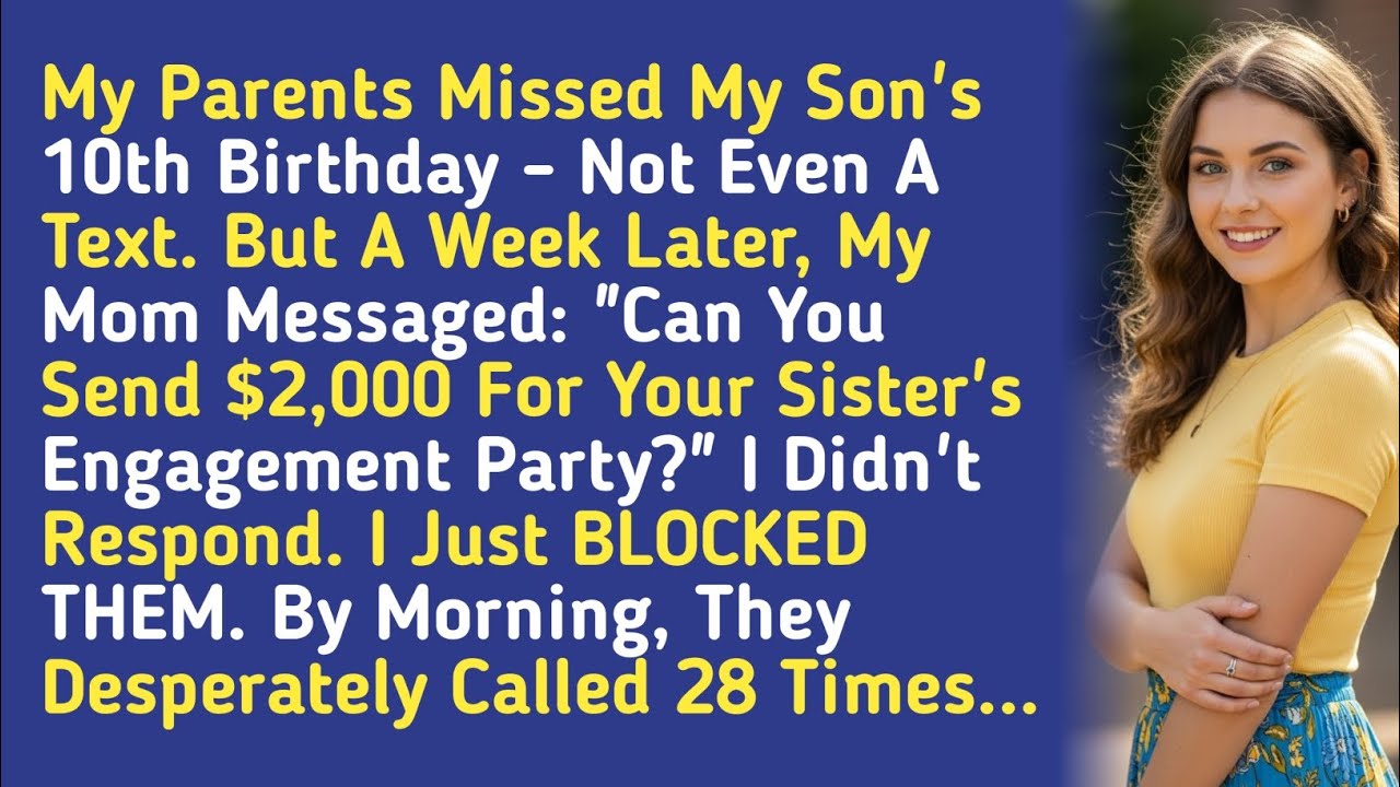 My Parents Missed My Son's 10th Birthday - Not Even A Text. But A Week Later, My Mom Messaged