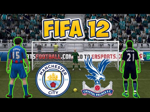 FIFA 12 | FA CUP SHOCKER: Crystal Palace vs Manchester City  #ErlingHaaland #mancity #penalty 