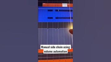 Manual Side Chain Using Volume Automation