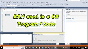 how to find RAM usage in a c# program in winforms | Determine RAM usage in c# winform