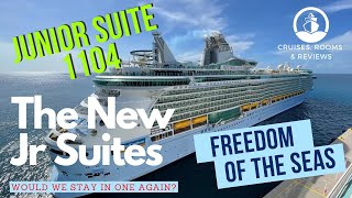 Junior Suite Tour | Freedom of the Seas | Room 1104 | Royal Caribbean | Cruises, Rooms & Reviews