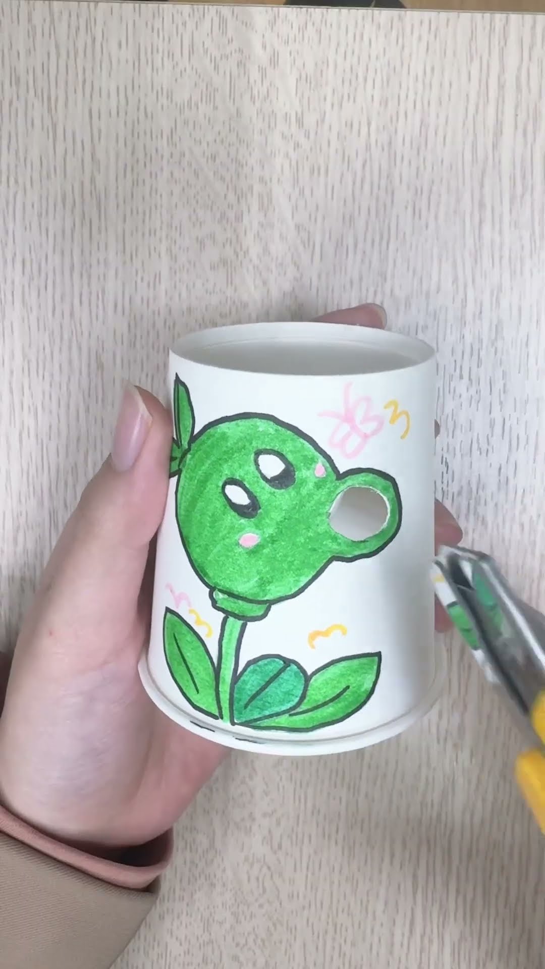 Thủ công đơn giản ảo thuật cây nhả khói cho bé yêu #diy  #binggoleaders #funny