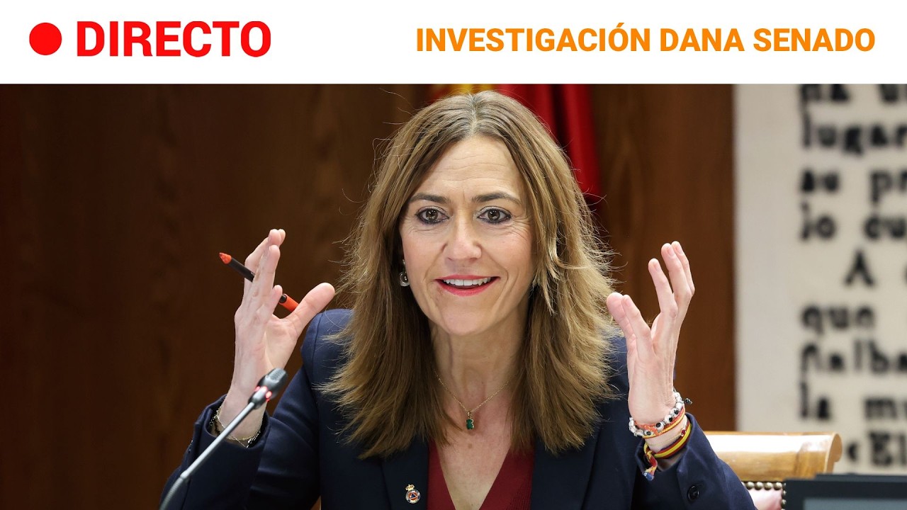 DIRECTO DANA | Virginia BARCONES, directora general de PROTECCIÓN CIVIL y EMERGENCIAS, en el SENADO