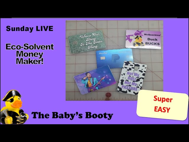 EASY Debit Card Credit Card Skin Decals using ECO Solvent with Cricut AND  Silhouette Cameo! 