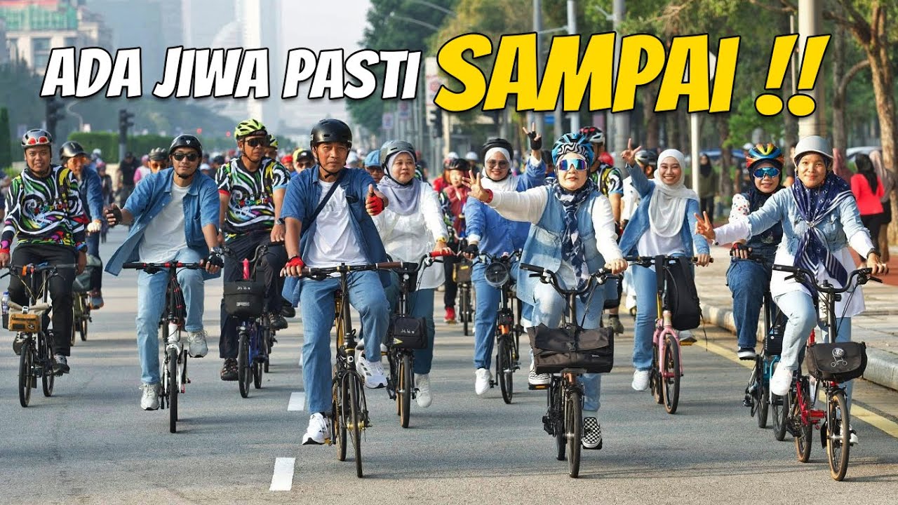 HIMPUNAN MEGA BASIKAL LIPAT KEBANGSAAN 4.0 PUTRAJAYA | FOREVER RIDE | BRONOK DAPAT BROMPTON PALACE !