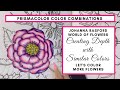 HOW TO COLOR A FLOWER | Johanna Basford World of Flowers | Prismacolor Combinations