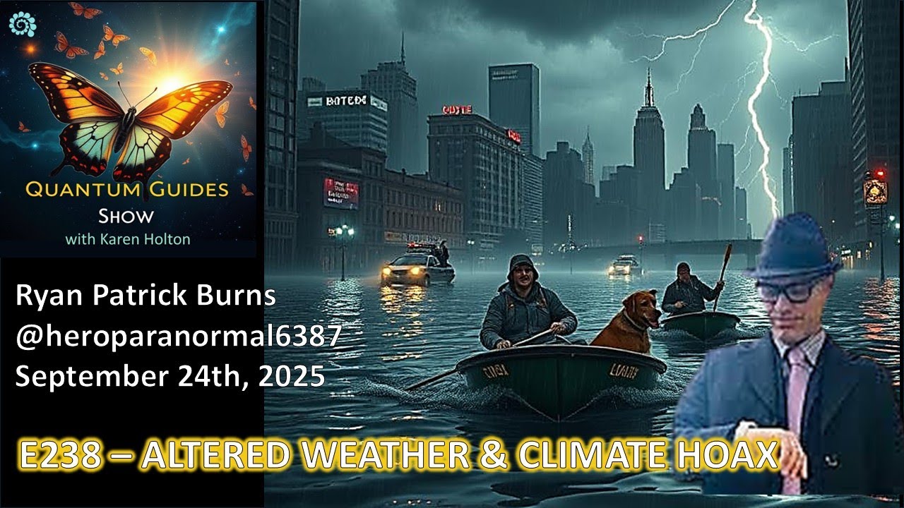 Quantum Guides Show E238 Ryan Burns - ALTERED WEATHER & CLIMATE HOAX