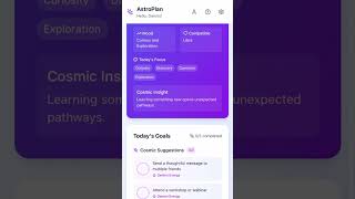 AstroPlan app - 3 daily actions tailored to your unique astrology chart #shorts