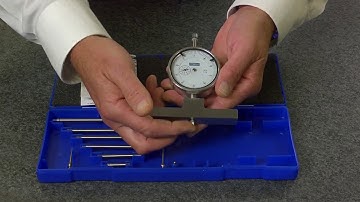 Fowler 0-22” X-Depth Dial Depth Gage 52-125-006-1