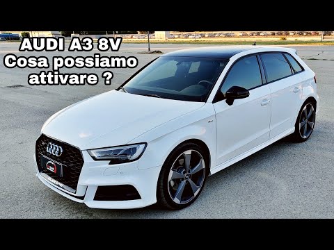 Audi A3 8V Sportback Admired 2020 2.0 TDI 150cv Attivazione Sport Layout,  Mappe a vita e tanto altro 