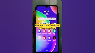 How to activate "Easy Mode" in Samsung phone #shorts #easymode #samsung