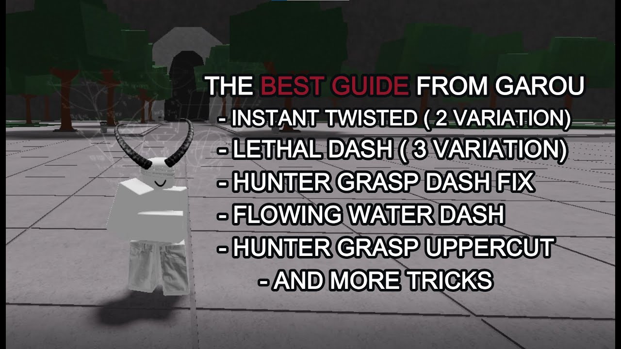 THE BEST GUIDE FROM GAROU (extenders/techs/tricks) - YouTube