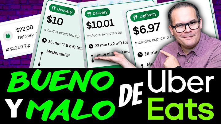 IMPORTANTE VER Si Piensas Hacer UBER EATS En 2024