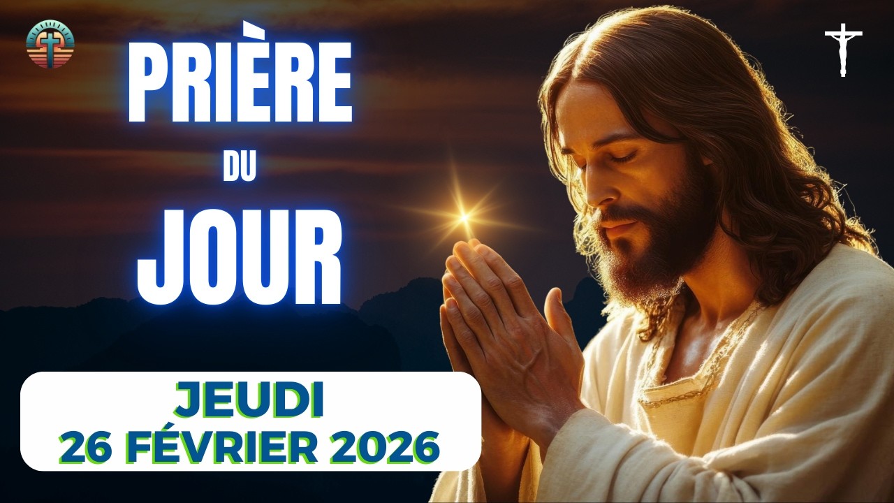 PRIÈRE DU JOUR - En Direct - Prière Chrétienne TV 🔴 Matin et Soir