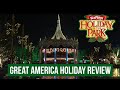 Holiday in the Park Review | Six Flags Great America 2019