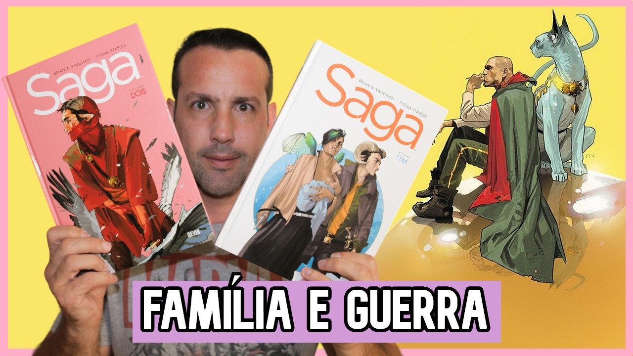 SAGA, a obra-prima de Brian K Vaughan e Fiona Staples