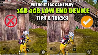 😎 LOW END DEVICE TIPS AND TRICKS | BGMI / PUBG MOBILE 3GB 4GB RAM LOW DEVICE WITHOUT LAG GAMEPLAY! screenshot 4