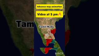Advance map animation tutorial at my channel #decodingyt #druvrathee #shorts