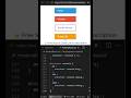 4 Creative Button Hover Animations in HTML & CSS | Free Source Code #shorts