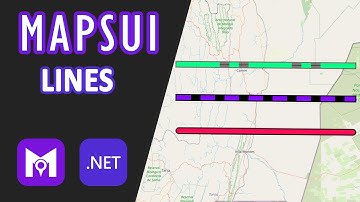 Draw Lines with Mapsui | Maps with .NET