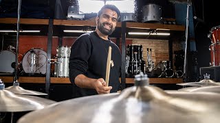 Zildjian K Paper Thin Crashes | Cymbal Size Comparison and Demo with Kaz Rodriguez