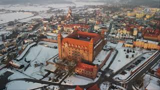 Zamek Gniew Castle Sunrise