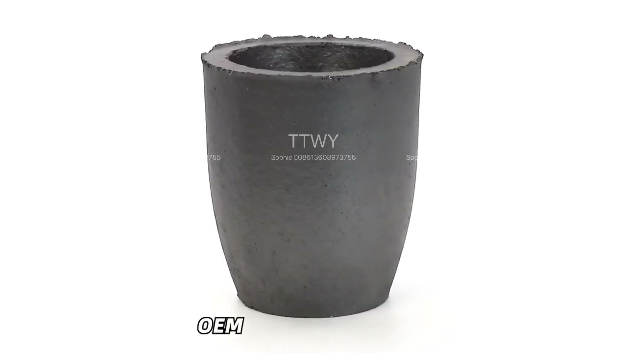 Silicon carbide graphite crucible