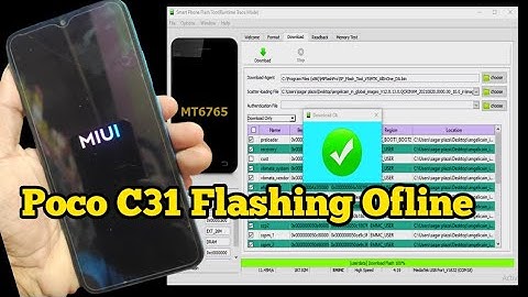 Poco C31 Flashing SP Flash Tool || Poco C31 Dead Flashing || Poco M211033MI Flashing Sp Flash Tool