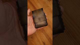 It's NOT mass produced disposable wallet; Full-grain custom EDC leather wallet #leathercraft #asmr It's NOT mass produced disposable wallet; Full-grain custom EDC leather wallet #leathercraft #asmr
