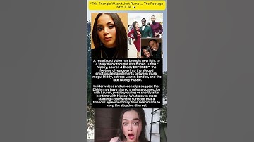 Explosive Leaks Reveal Hidden Ties Between Diddy, Lauren London & Nipsey Hussle!