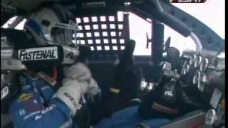 Aarons 312 Nationwide Series first Big 1 Talladega 2010 crash Wreck Fire.mpg
